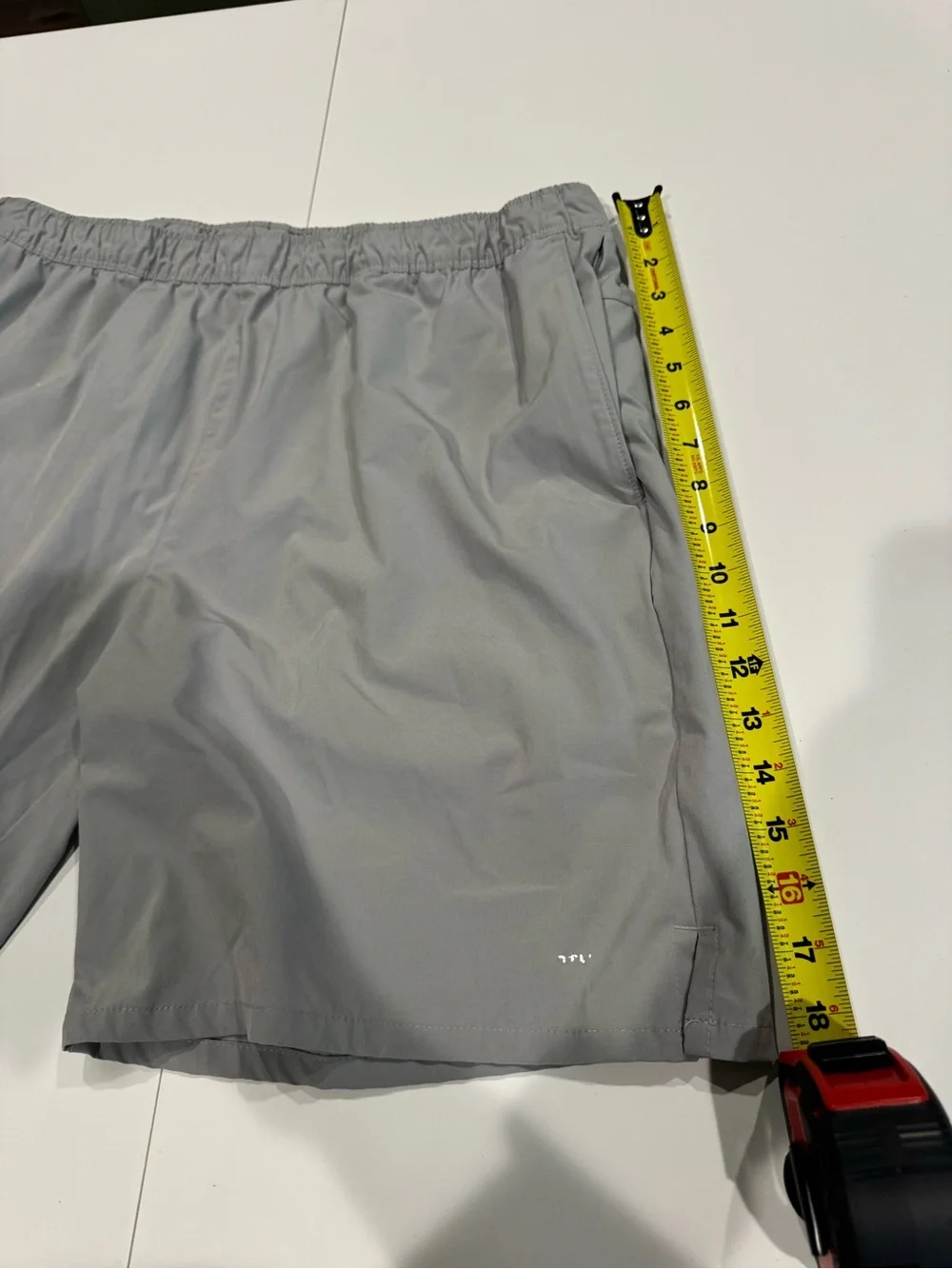 The North Face Men's Light Gray Athletic Shorts